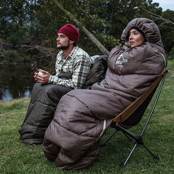 Спальник з капюшоном Naturehike U150 NH20MSD07; (11&deg;C); лівий; зелений 59429 фото