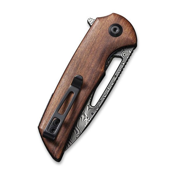 Ніж складаний кишеньковий Civivi Odium, (6.7 см) Damascus / Guibourtia Wood 66241 фото
