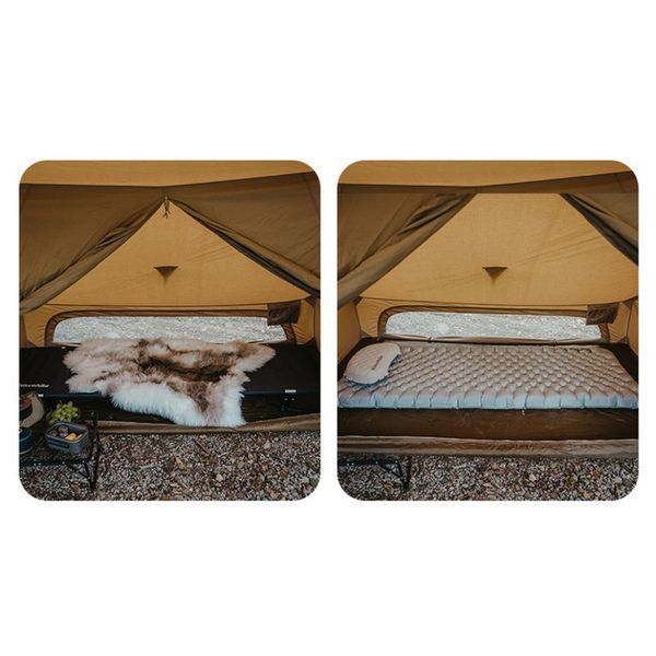 Намет одномісний із тентом Naturehike CNK2450WS026; коричневий 71478 фото