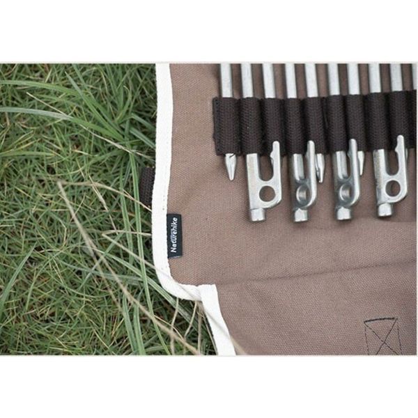 Чохол-органайзер Naturehike для кілочків (маленький) NH20PJ093; коричневий 62998 фото