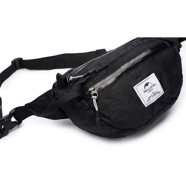 Сумка на пояс Naturehike DL-02 Ultralight Bag NH18B300-B; 6 л; чорний 57503 фото
