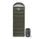 Спальник з капюшоном Naturehike U150 NH20MSD07; (11&deg;C); лівий; зелений 59429 фото 2