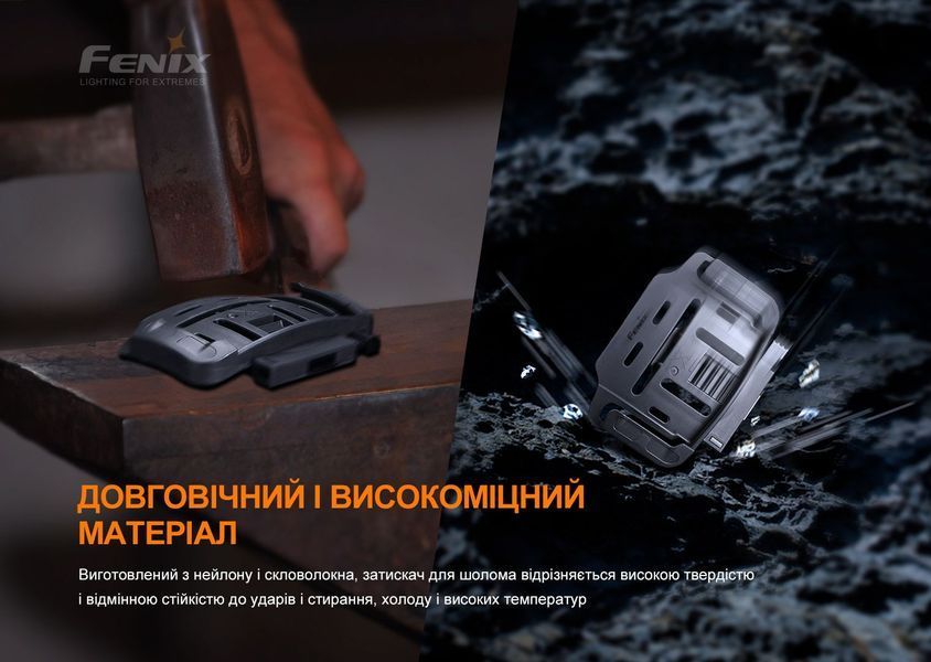 Кріплення на шолом для налобних ліхтарів Fenix ALG-04 63586 фото