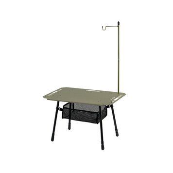 Складаний стіл Naturehike CNK2450JJ025, 60х40 см, алюміній, оливковий 70912 фото