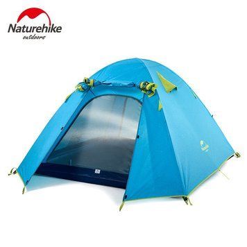 Намет чотиримісний Naturehike P-Series NH18Z044-P 210T/65D; блакитний 65196 фото