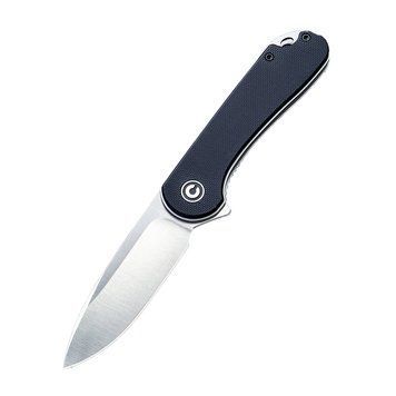Ніж складаний кишеньковий Civivi Elementum, (7.5 см) D2 / G10 чорний 61105 фото