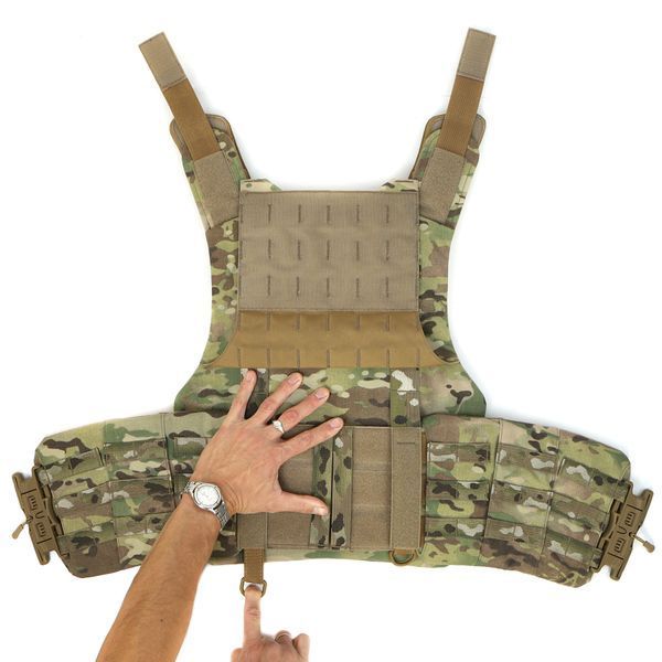 Противоосколковый жилет Egida СPS (corset protection system), 1 или 2 класса ДСТУ и STANAG, мультикам MOLLI 105390-1 фото