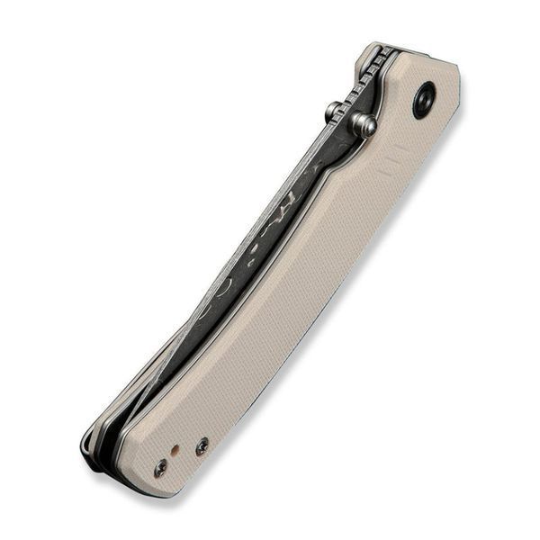 Ніж складаний туристичний Civivi Merit, (8.3 см) Damascus / G10 сірий 69270 фото