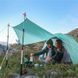 Намет надлегкий двомісний з футпринтом Naturehike Shared 2 NH20ZP091, 20D, блакитний 57564 фото 3