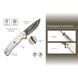 Ніж складаний туристичний Civivi Merit, (8.3 см) Damascus / G10 сірий 69270 фото 26
