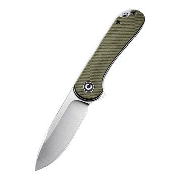 Ніж складаний кишеньковий Civivi Elementum, (7.5 см) D2 / G10 оливковий 61106 фото