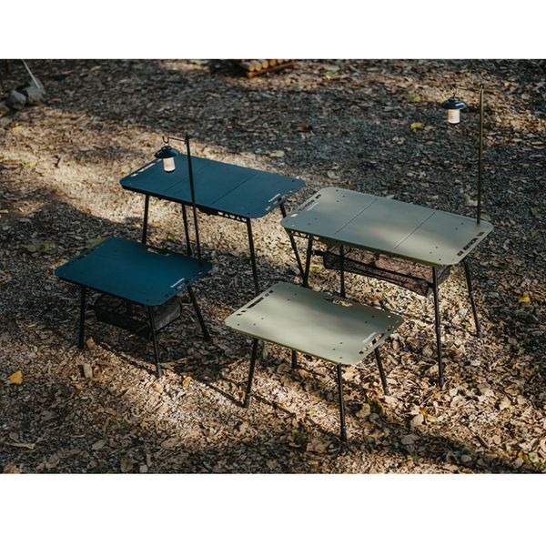 Складаний стіл Naturehike CNK2450JJ025, 80х40 см, алюміній, оливковий 70913 фото