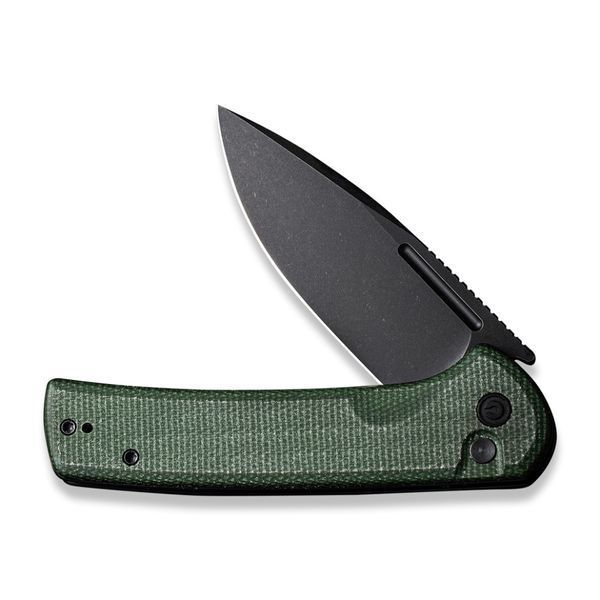 Ніж складаний туристичний Civivi Conspirator, (8.8 см) Nitro-V / Micarta зелений 64336 фото