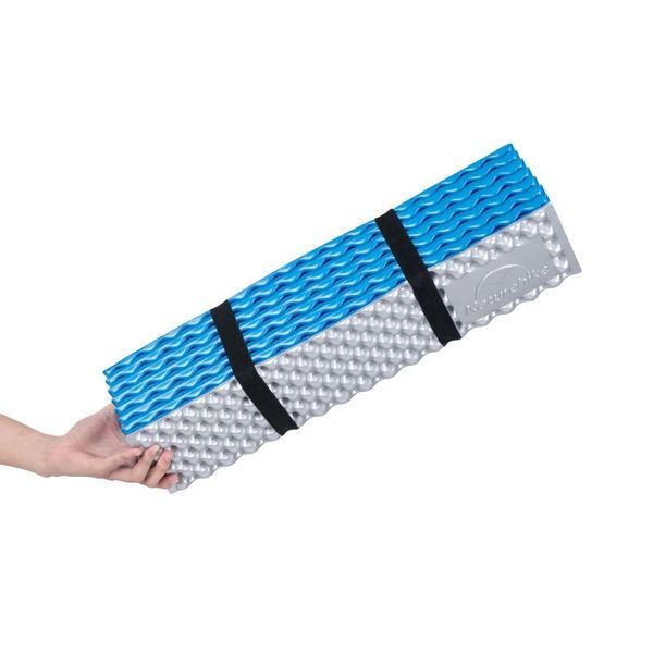 Килимок складний IXPE Naturehike NH19QD008; алюмінієва плівка; 185x56х1;8 см; жовтий 59433 фото