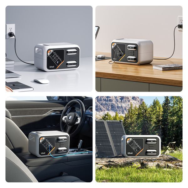 Портативна зарядна станція Litheli FLINT В288; 300Вт; 287 Вт&middot;год + 2 Power Bank 69209 фото