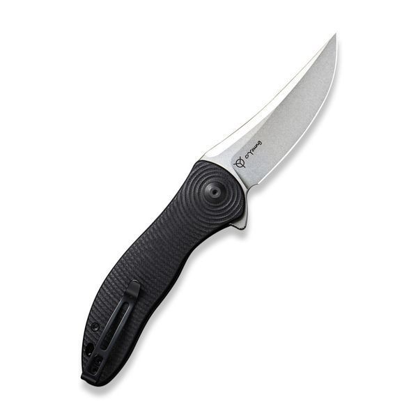 Ніж складаний туристичний Civivi Synergy3, (8.2 см) Nitro-V / G10 чорний 64387 фото