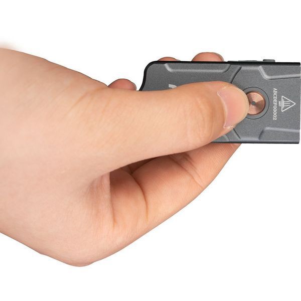 Ліхтар наключний Fenix E03R V2.0, синій 62726 фото