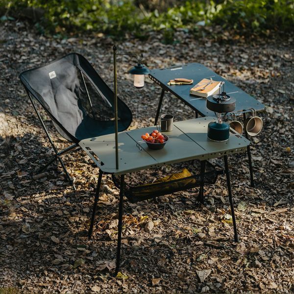 Складаний стіл Naturehike CNK2450JJ025, 80х40 см, алюміній, оливковий 70913 фото