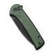 Ніж складаний туристичний Civivi Conspirator, (8.8 см) Nitro-V / Micarta зелений 64336 фото 6