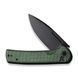 Ніж складаний туристичний Civivi Conspirator, (8.8 см) Nitro-V / Micarta зелений 64336 фото 14