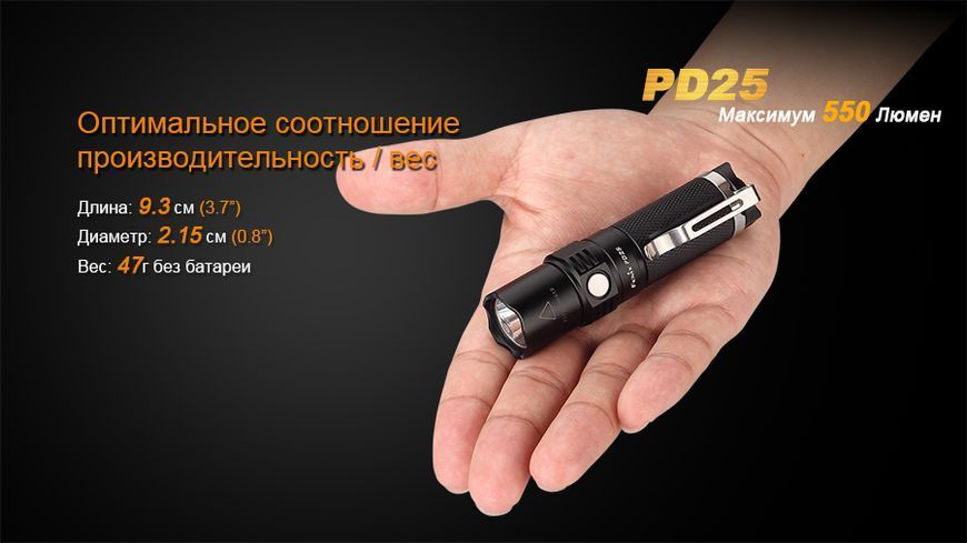 Ліхтар ручний Fenix PD25 44653 фото