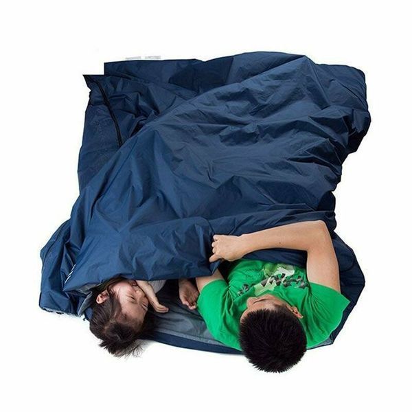 Спальник надлегкий Naturehike Mini Ultra light LW 180 NH15S003-D; Silk-like cotton; блакитний 57598 фото