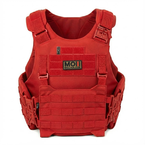 Протиуламковий жилет EGIDA СPS (corset protection system), 1 або 2 класу ДСТУ та STANAG, червоний MOLLI 107783M1 фото