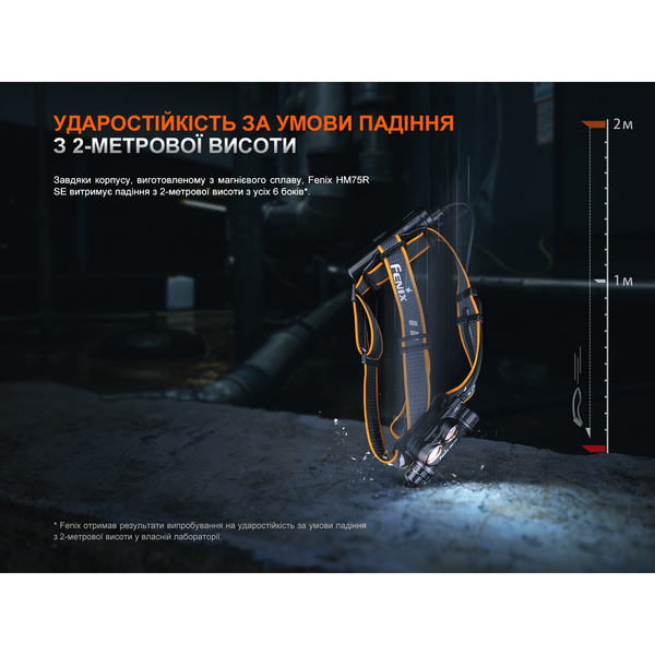 Ліхтар налобний Fenix HM75R SE 67743 фото