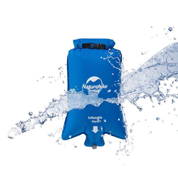 Герметичний мішок для накачування&nbsp;матрацу Naturehike&nbsp;FC-10&nbsp;NH19Q033-D&nbsp;blue 58326 фото