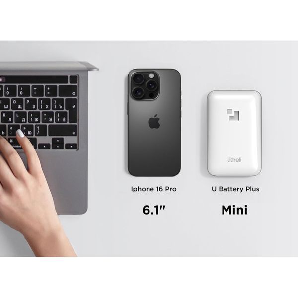 УМБ Litheli Power Bank SE 20000 mAh; 45 W; 4А; Fast Charge U20BY09-0U000 71260 фото