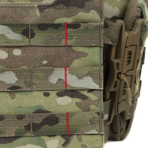 Протиуламковий жилет EGIDA СPS (corset protection system), 1 або 2 класу ДСТУ та STANAG, червоний MOLLI 107783M1 фото