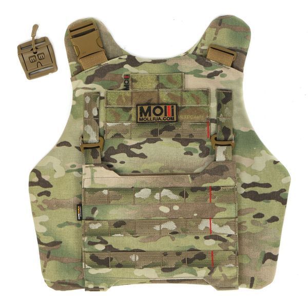 Протиуламковий жилет EGIDA СPS (corset protection system), 1 або 2 класу ДСТУ та STANAG, червоний MOLLI 107783M1 фото