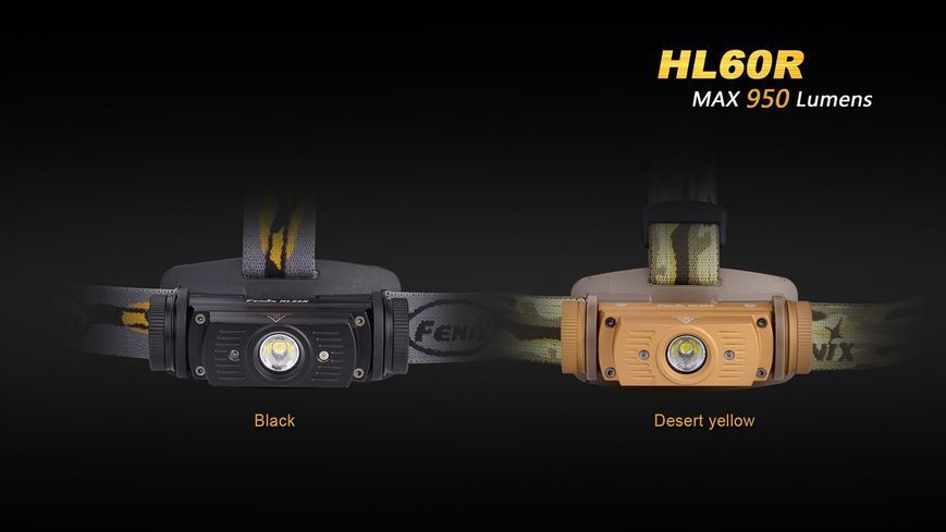 Ліхтар налобний Fenix HL60R Cree XM-L2 U2 Neutral White LED 45809 фото