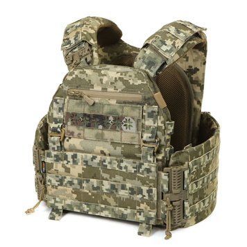 Плитоноска МИЦЬ 3.0 пиксель с функцией быстрого сброса (PLATE CARRIER) МОЛЛИ 12518 фото