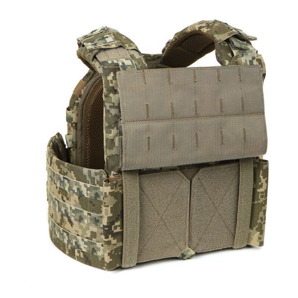 Плитоноска МИЦЬ 3.0 пиксель с функцией быстрого сброса (PLATE CARRIER) МОЛЛИ 12518 фото
