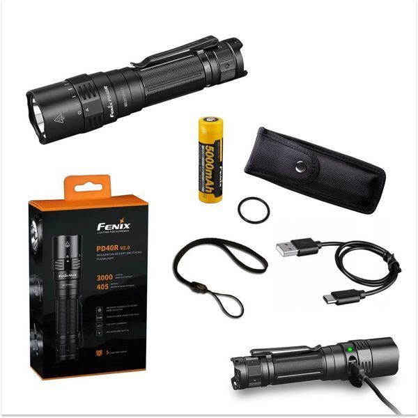 Ліхтар ручний Fenix PD40R V2.0 50620 фото