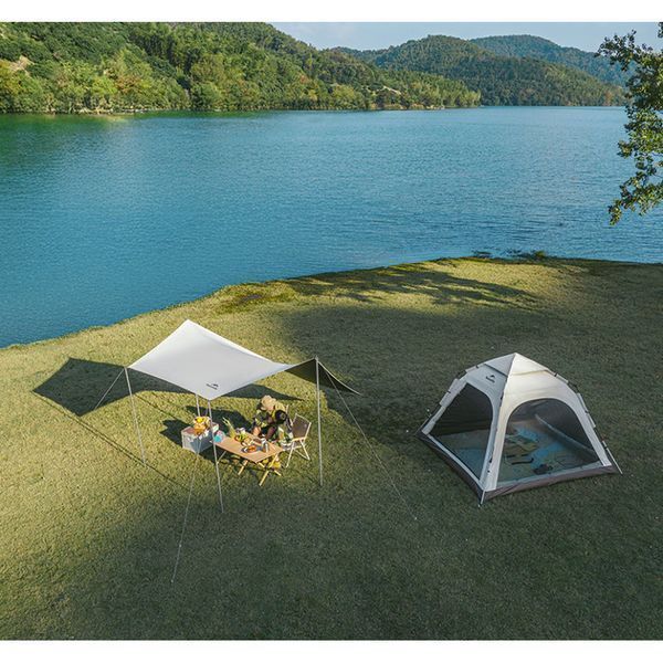 Намет тримісний автоматичний Naturehike Ango CNK2550WS010, S, сірий 71481 фото