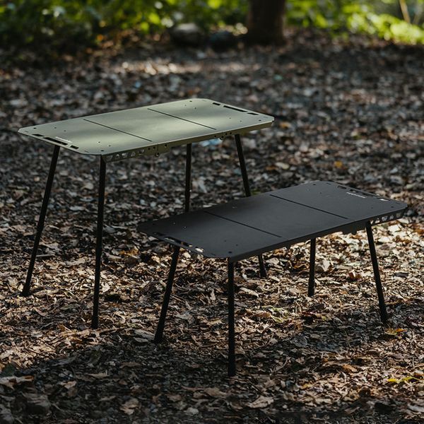 Складаний стіл Naturehike CNK2450JJ025, 80х40 см, алюміній, чорний 70914 фото