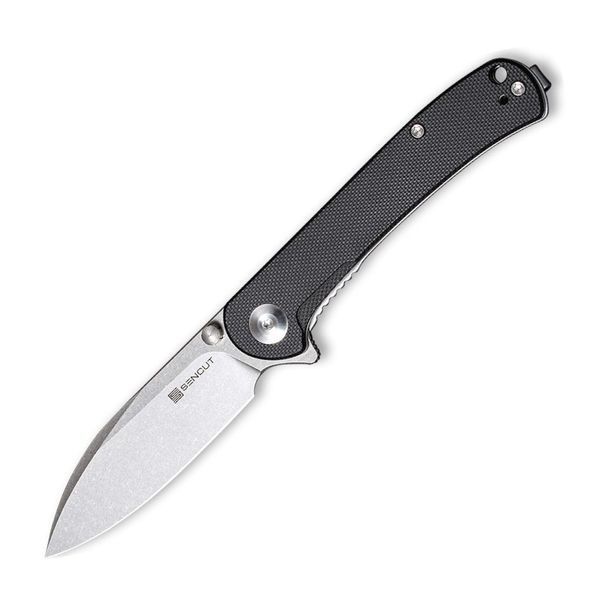 Ніж складаний кишеньковий Sencut Scepter, (7.5 см) 9Cr18MoV / G10 чорний 62675 фото