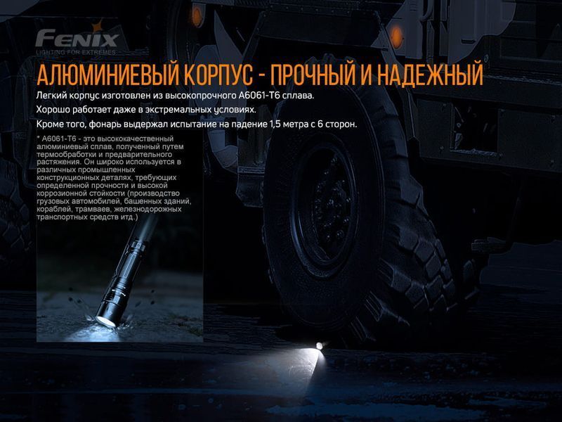 Ліхтар ручний Fenix PD40R V2.0 50620 фото