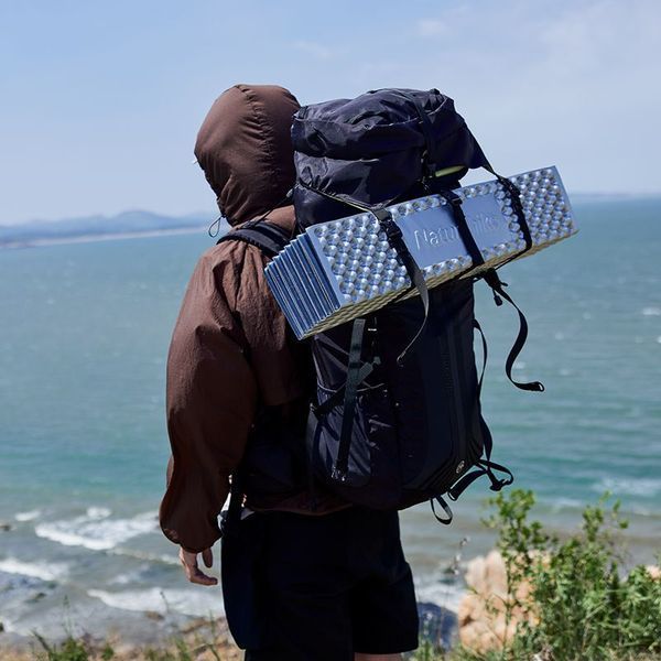 Килимок складаний IXPE Naturehike CNK2300DZ017; алюмінієва плівка; 200x65х2 см; темно-блакитний 65454 фото