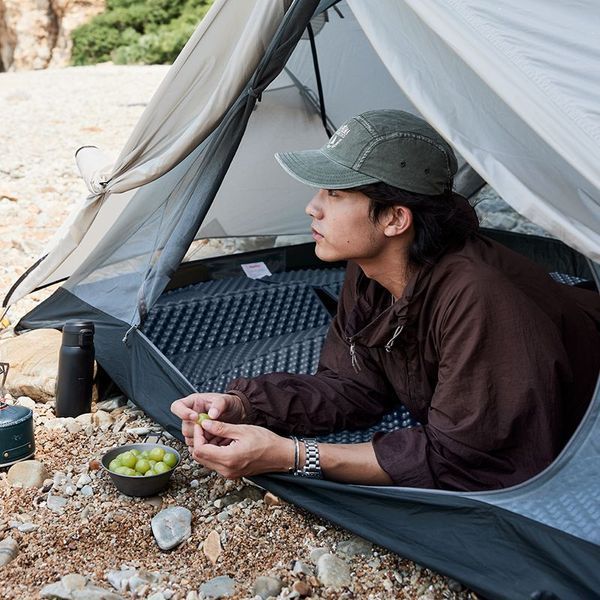 Килимок складаний IXPE Naturehike CNK2300DZ017; алюмінієва плівка; 200x65х2 см; темно-блакитний 65454 фото