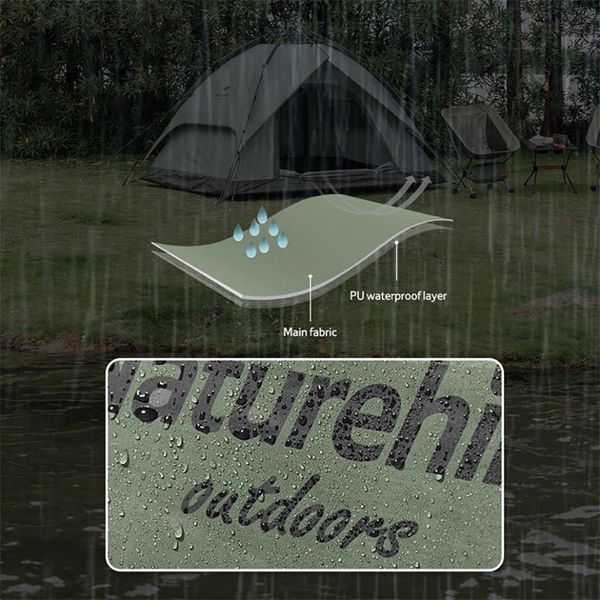 Намет чотиримісний автоматичний Naturehike NH21ZP008; оливковий 61665 фото