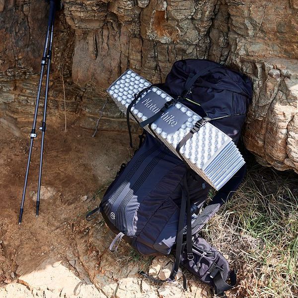 Килимок складаний IXPE Naturehike CNK2300DZ017; алюмінієва плівка; 200x65х2 см; темно-блакитний 65454 фото