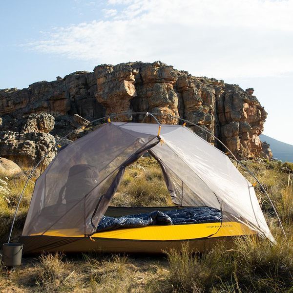 Намет надлегкий двомісний з футпринтом Naturehike Mongar NH17T007-M; 20D; фіолетовий 57567 фото