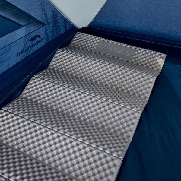 Килимок складаний IXPE Naturehike CNK2300DZ017; алюмінієва плівка; 200x65х2 см; темно-блакитний 65454 фото
