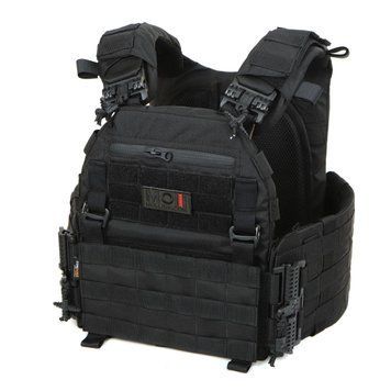 Плитоноска МІЦЬ 3.0 с функцией быстрого сброса Черная (PLATE CARRIER) МОЛЛИ 12520 фото