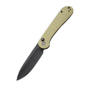 Ніж складаний туристичний Civivi Elementum Pocket, (8.9 см) 14C28N / Micarta оливковий 61109 фото