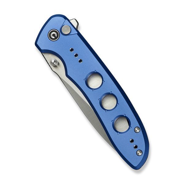 Ніж складаний туристичний Civivi Hyperpulse, (8.9 см) 14C28N / Aluminum синій 70381 фото