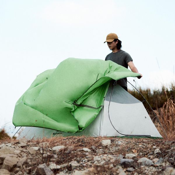 Намет надлегкий двомісний&nbsp;Naturehike Cloud Up Base&nbsp;2 CNK2450WS032; зелений 69588 фото